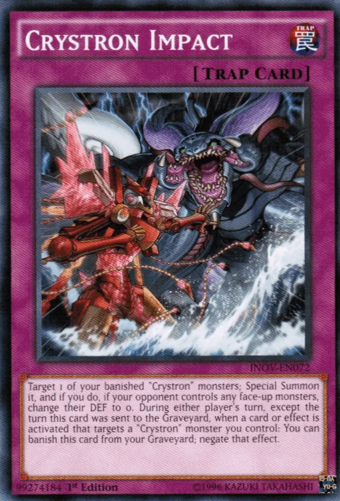 Crystron Impact [INOV-EN072] Common - Doe's Cards