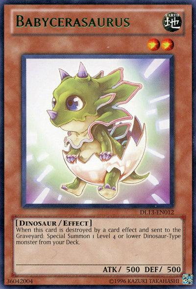 Babycerasaurus (Green) [DL13-EN012] Rare - Doe's Cards