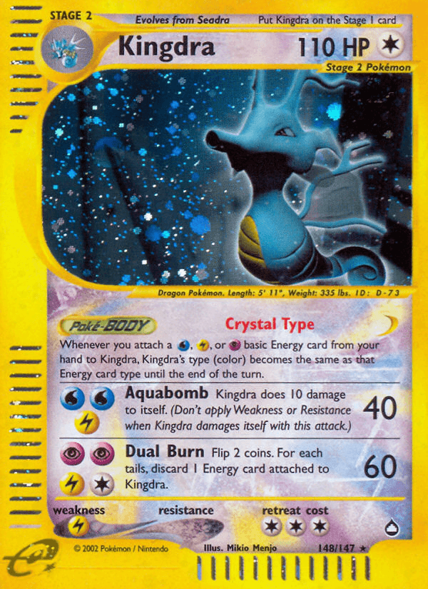 Kingdra (148/147) [Aquapolis] - Doe's Cards