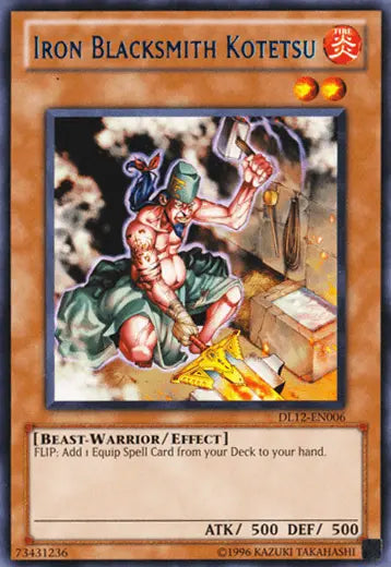 Iron Blacksmith Kotetsu (Blue) [DL12-EN006] Rare - Doe's Cards