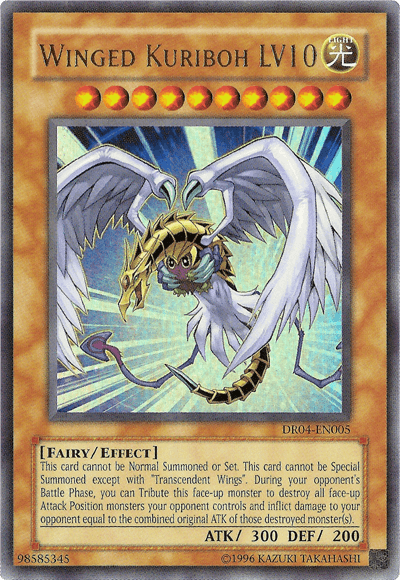 Winged Kuriboh LV10 [DR04-EN005] Ultra Rare - Doe's Cards