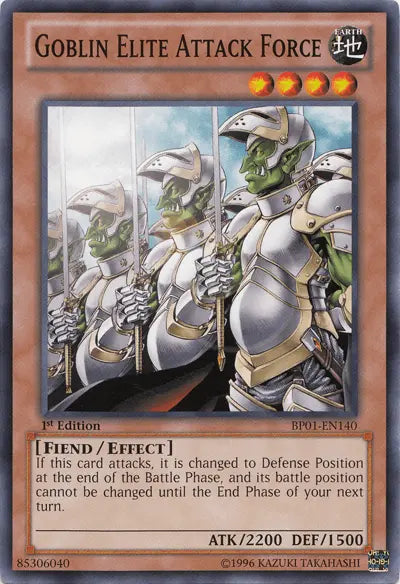Goblin Elite Attack Force [BP01-EN140] Common - Doe's Cards