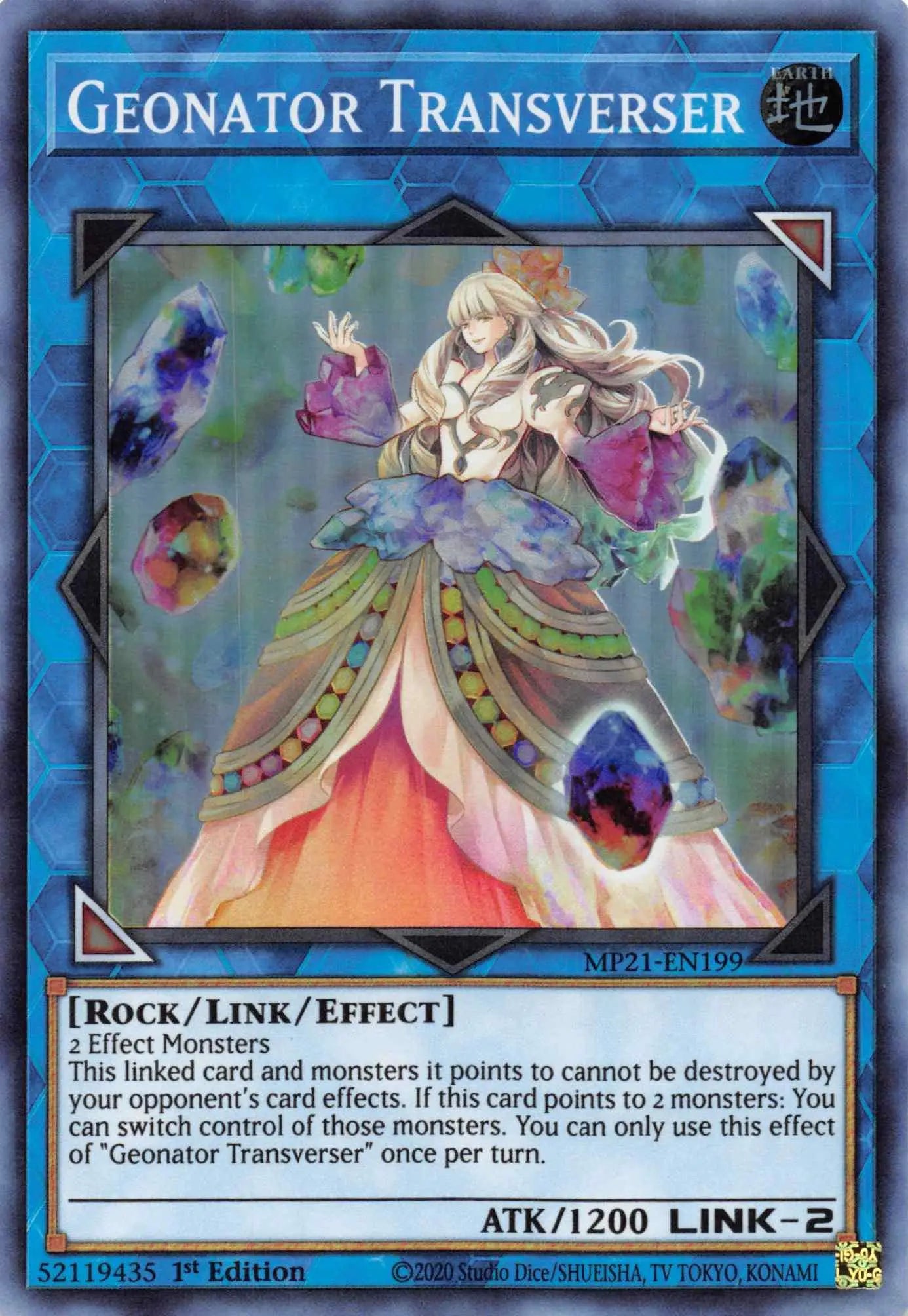 Geonator Transverser [MP21-EN199] Super Rare - Doe's Cards