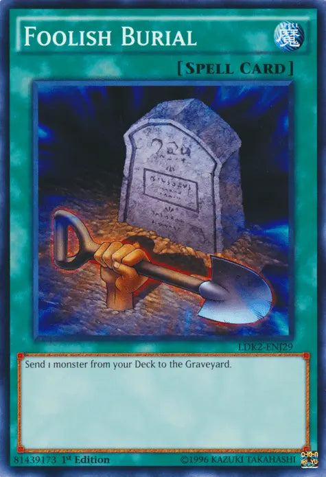 Foolish Burial [LDK2-ENJ29] Common - Doe's Cards