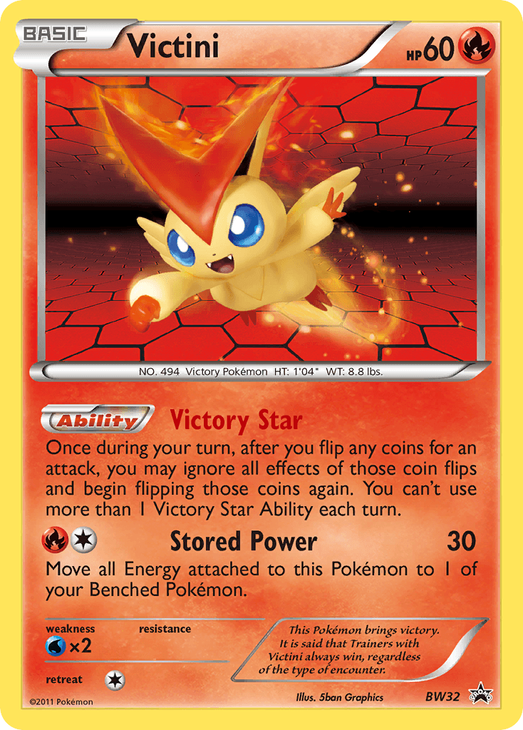 Victini (BW32) [Black & White: Black Star Promos] - Doe's Cards