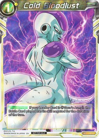 Cold Bloodlust (BT1-107) [Promotion Cards] - Doe's Cards