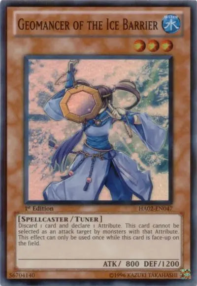 Geomancer of the Ice Barrier [HA02-EN047] Super Rare - Doe's Cards