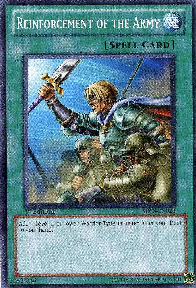Reinforcement of the Army [5DS3-EN022] Common - Doe's Cards