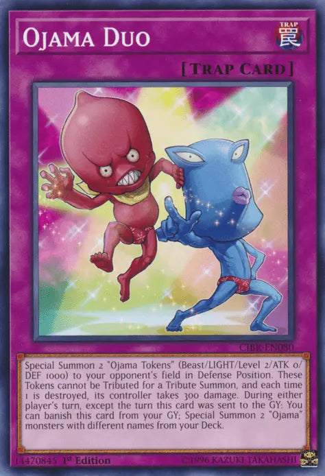 Ojama Duo [CIBR-EN080] Short Print - Doe's Cards