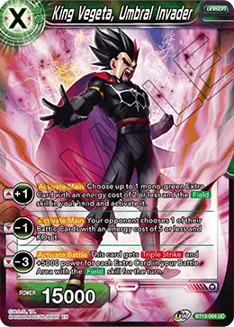 King Vegeta, Umbral Invader (Uncommon) (BT13-064) [Supreme Rivalry] - Doe's Cards