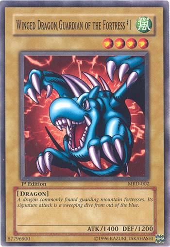 Winged Dragon, Guardian of the Fortress #1 [MRD-002] Common - Doe's Cards