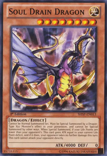 Soul Drain Dragon [SHSP-EN013] Common - Doe's Cards