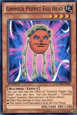 Gimmick Puppet Egg Head [NUMH-EN005] Super Rare - Doe's Cards