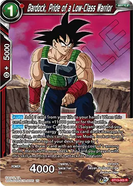 Bardock, Pride of a Low-Class Warrior (Rare) (BT13-005) [Supreme Rivalry] - Doe's Cards
