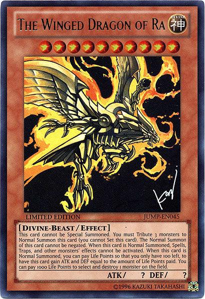 The Winged Dragon of Ra [JUMP-EN045] Ultra Rare - Doe's Cards