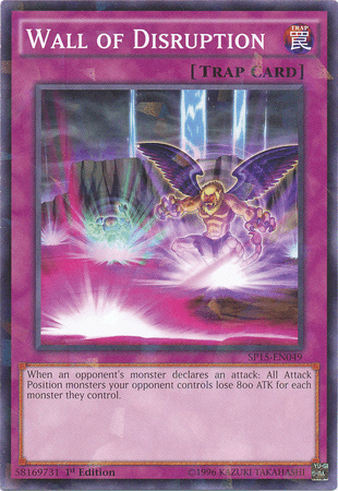 Wall of Disruption [SP15-EN049] Shatterfoil Rare - Doe's Cards