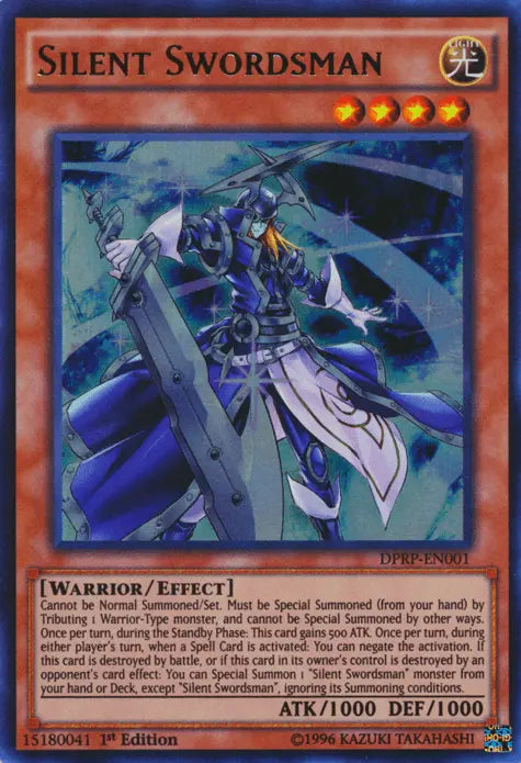 Silent Swordsman [DPRP-EN001] Ultra Rare - Doe's Cards