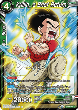 Krillin, a Brief Return (BT14-066) [Cross Spirits] - Doe's Cards