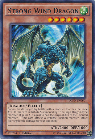 Strong Wind Dragon [LC5D-EN060] Rare - Doe's Cards