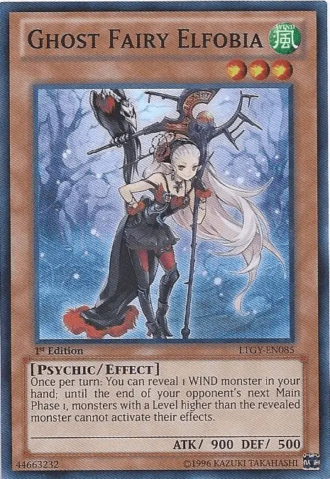 Ghost Fairy Elfobia [LTGY-EN085] Super Rare - Doe's Cards
