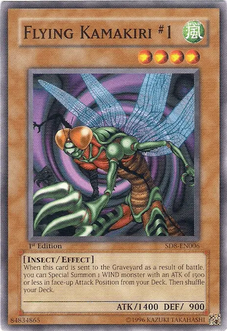 Flying Kamakiri #1 [SD8-EN006] Common - Doe's Cards