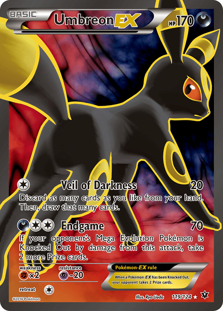 Umbreon EX (119/124) [XY: Fates Collide] - Doe's Cards