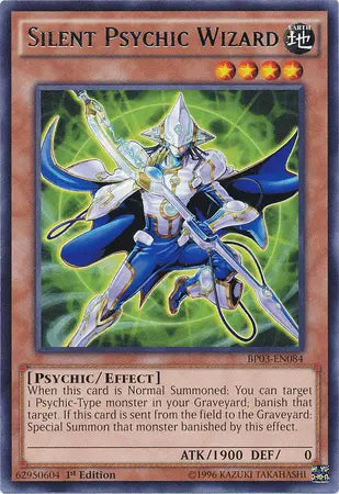 Silent Psychic Wizard [BP03-EN084] Rare - Doe's Cards