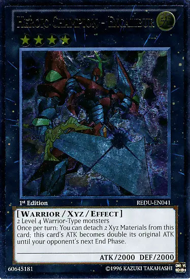 Heroic Champion - Excalibur [REDU-EN041] Ultimate Rare - Doe's Cards