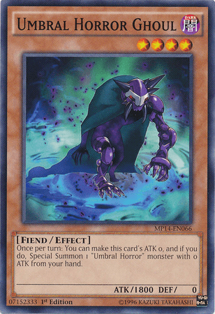 Umbral Horror Ghoul [MP14-EN066] Common - Doe's Cards