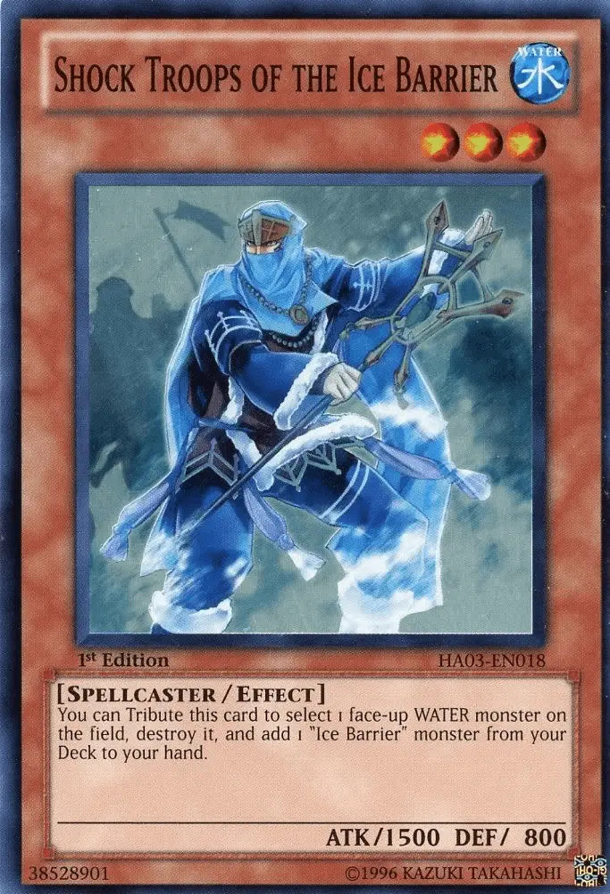 Shock Troops of the Ice Barrier [HA03-EN018] Super Rare - Doe's Cards