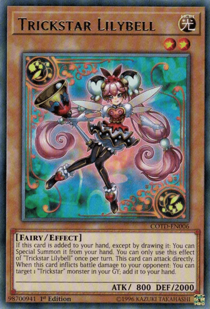 Trickstar Lilybell [COTD-EN006] Rare - Doe's Cards