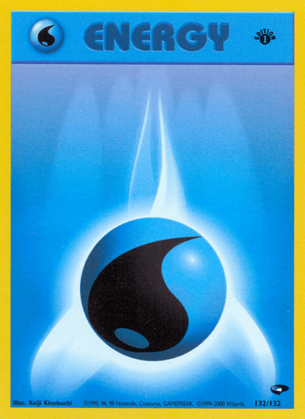 Water Energy (132/132) [Gym Challenge 1st Edition] - Doe's Cards