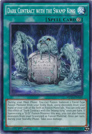 Dark Contract with the Swamp King [MP16-EN169] Common - Doe's Cards