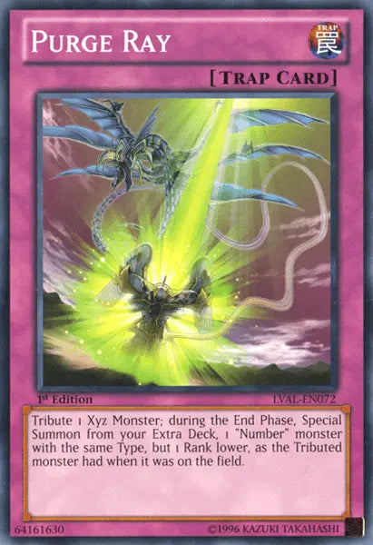 Purge Ray [LVAL-EN072] Common - Doe's Cards