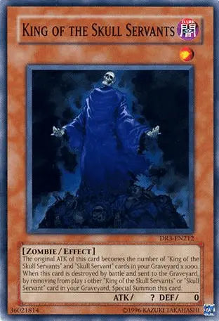 King of the Skull Servants [DR3-EN212] Common - Doe's Cards