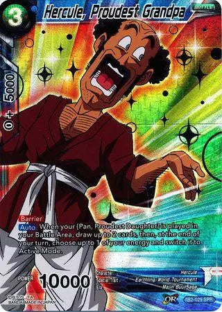 Hercule, Proudest Grandpa (SPR) (TB2-029) [World Martial Arts Tournament] - Doe's Cards