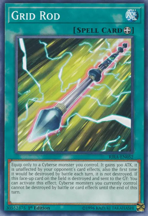 Grid Rod [RIRA-EN052] Common - Doe's Cards