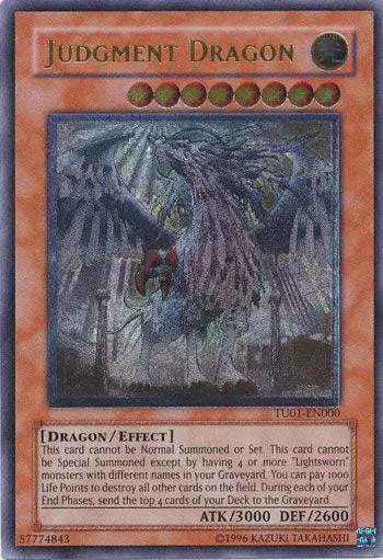 Judgment Dragon [TU01-EN000] Ultimate Rare - Doe's Cards
