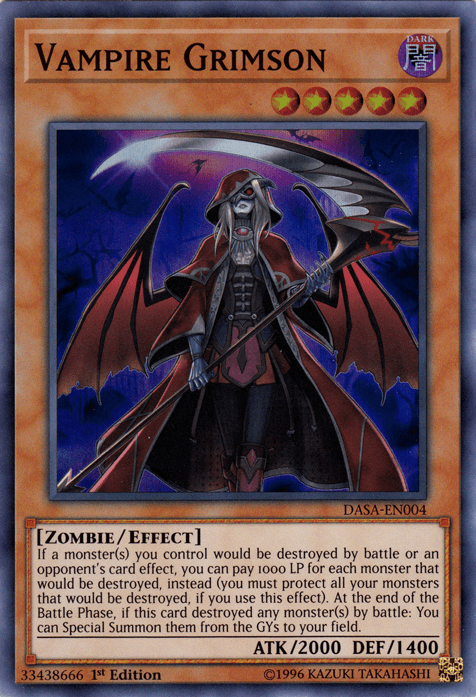 Vampire Grimson [DASA-EN004] Super Rare - Doe's Cards