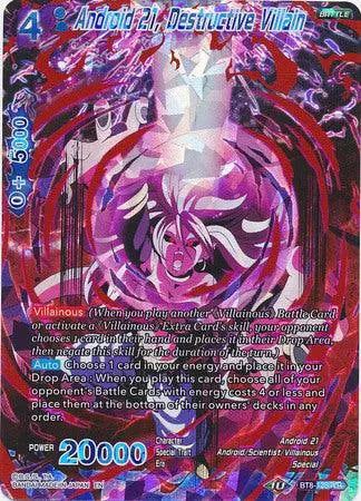Android 21, Destructive Villain (BT8-128) [Malicious Machinations] - Doe's Cards