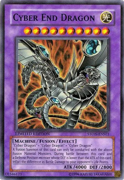 Cyber End Dragon [STON-ENSE1] Super Rare - Doe's Cards