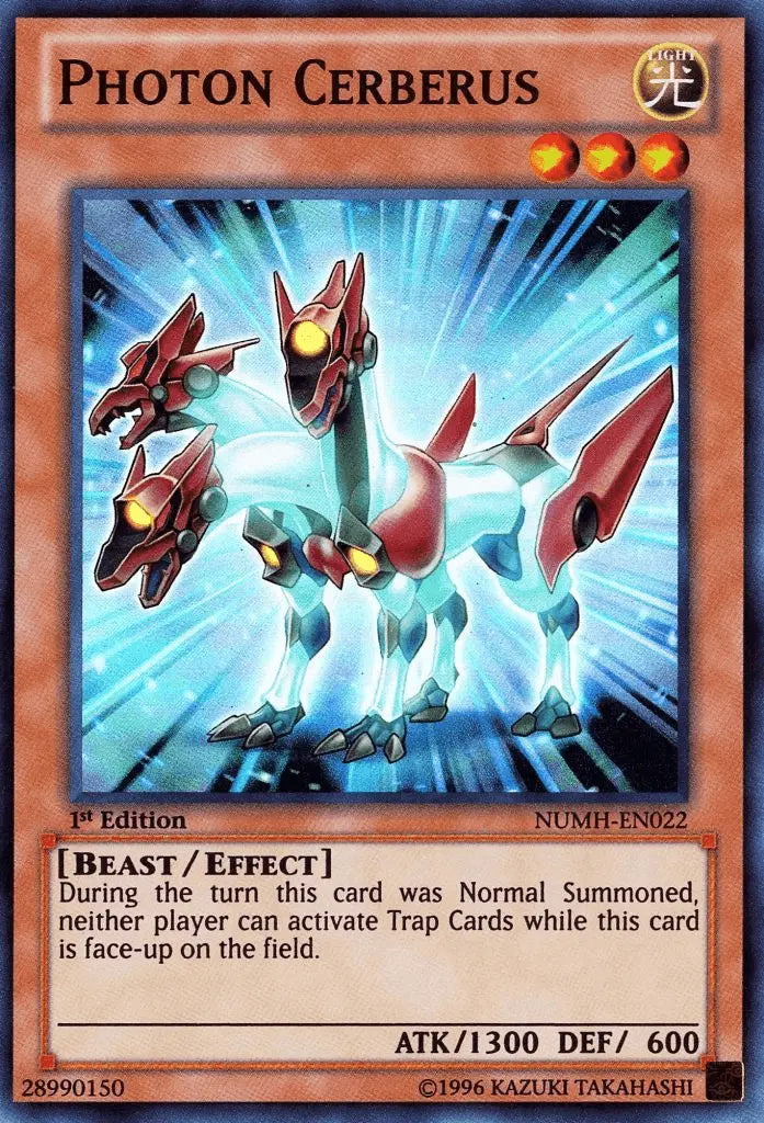 Photon Cerberus [NUMH-EN022] Super Rare - Doe's Cards