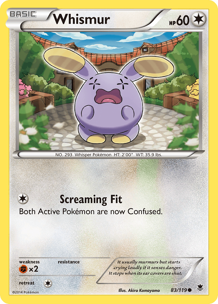 Whismur (83/119) [XY: Phantom Forces] - Doe's Cards