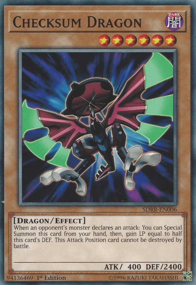 Checksum Dragon [SDRR-EN006] Common - Doe's Cards