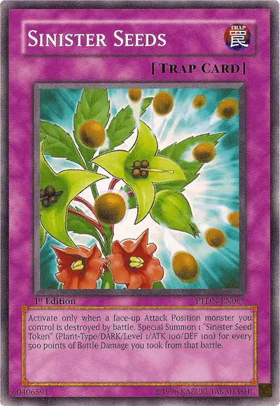 Sinister Seeds [PTDN-EN065] Common - Doe's Cards
