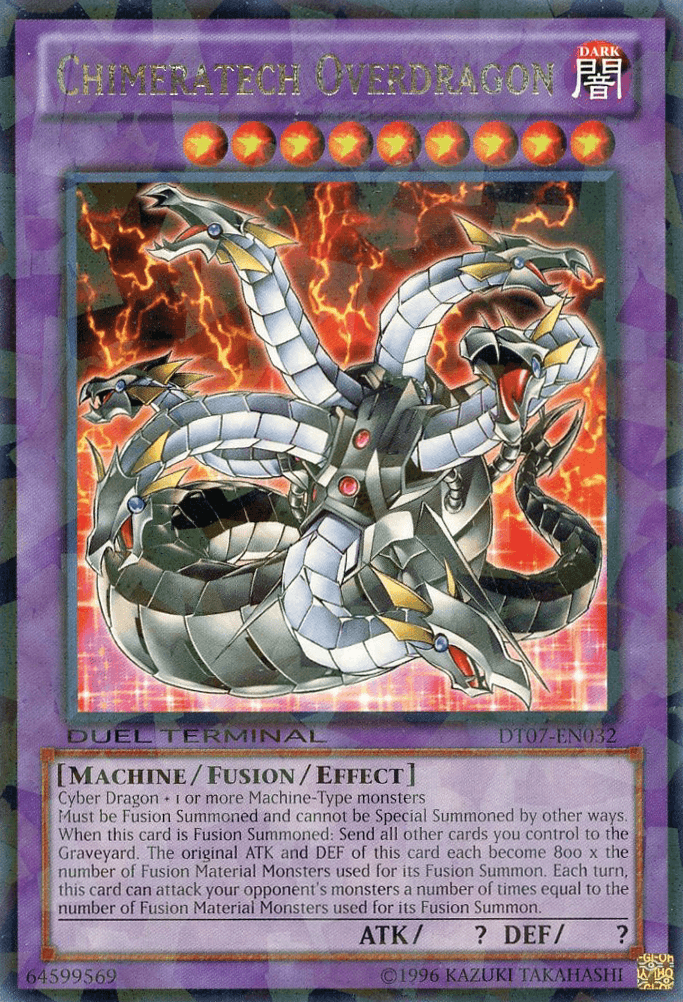 Chimeratech Overdragon [DT07-EN032] Rare - Doe's Cards