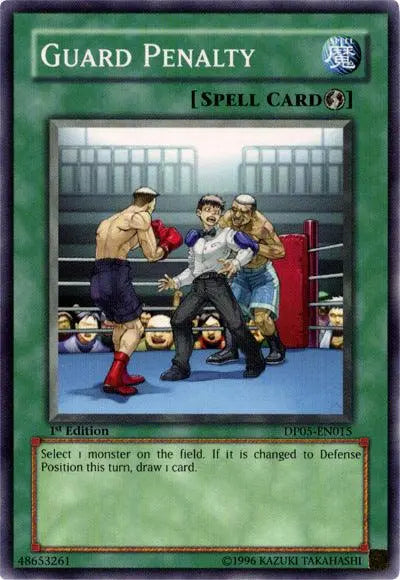 Guard Penalty [DP05-EN015] Common - Doe's Cards