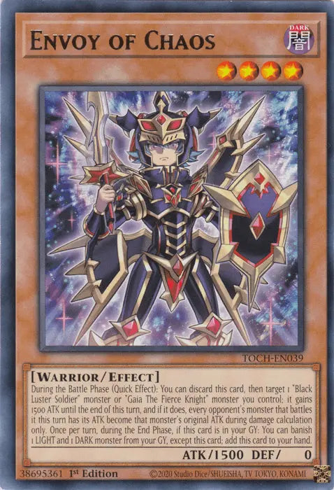 Envoy of Chaos [TOCH-EN039] Rare - Doe's Cards