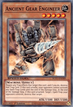 Ancient Gear Engineer [SGX1-END09] Common - Doe's Cards