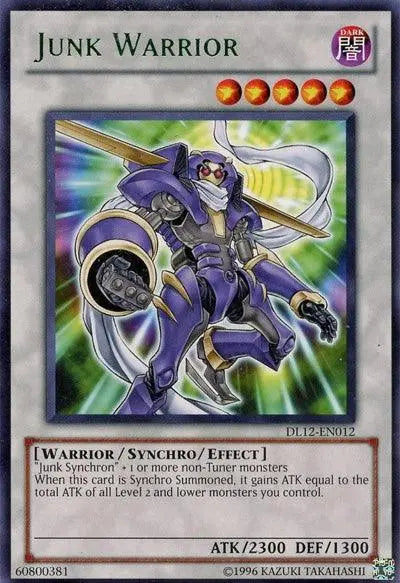 Junk Warrior (Green) [DL12-EN012] Rare - Doe's Cards